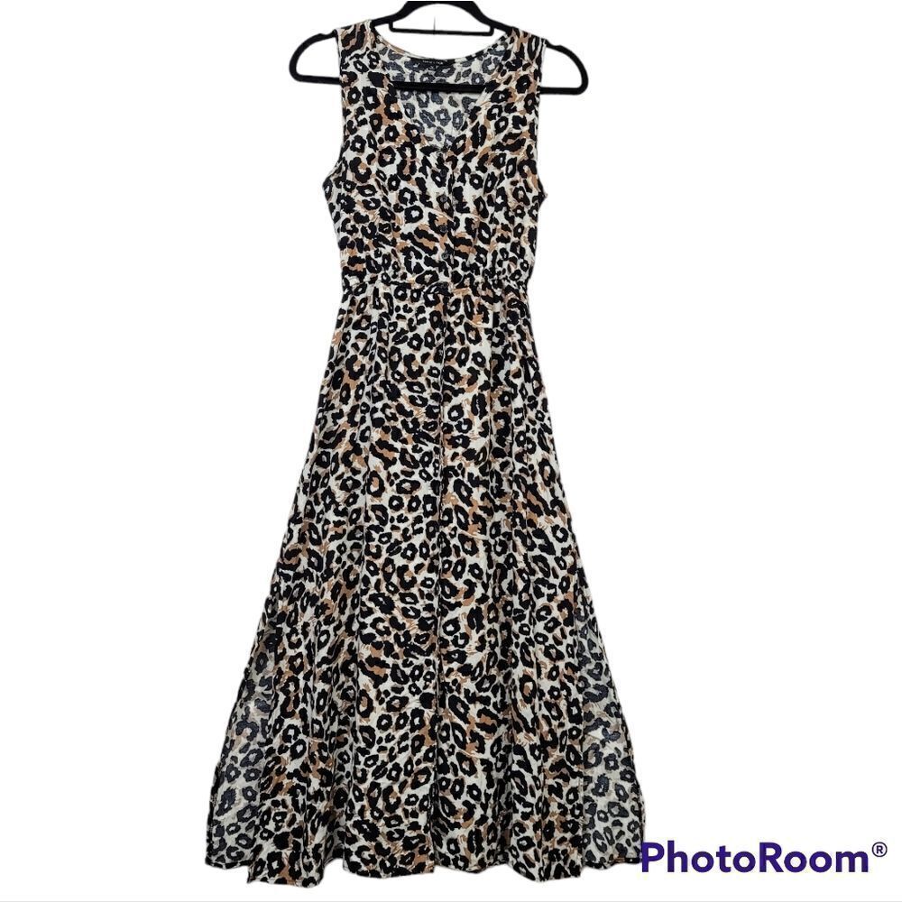 New look animal print dress